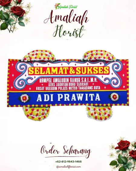 Papan Bunga Ucapan Selamat Wedding Venue Bogor